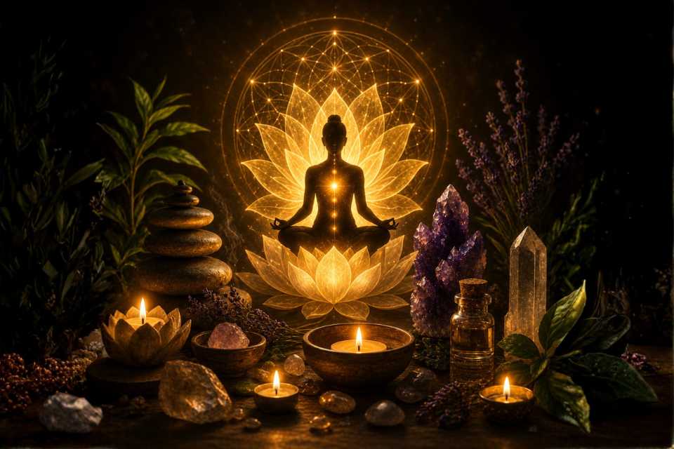 Healing Bowls and Candles